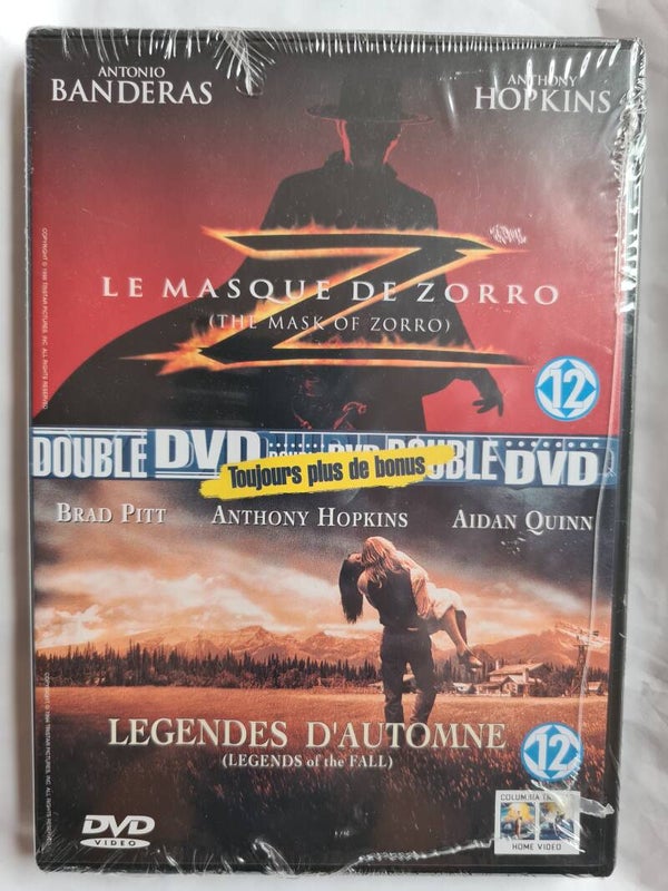 FILMBOX / THE MASK OF ZORRO / LEGENDS OF THE FALL (IMPORT WITH PARTIAL DUTCH SUBS) (IN SEAL) (DVD)