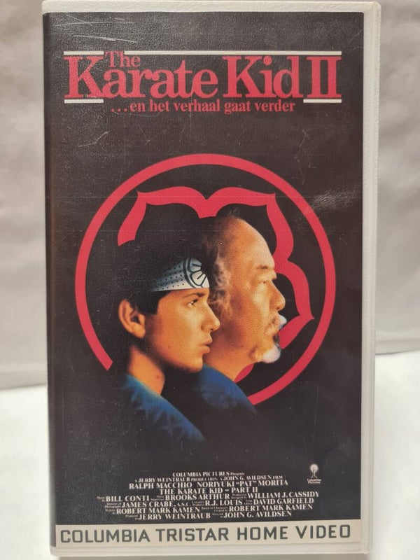 THE KARATE KID 2 (VHS)
