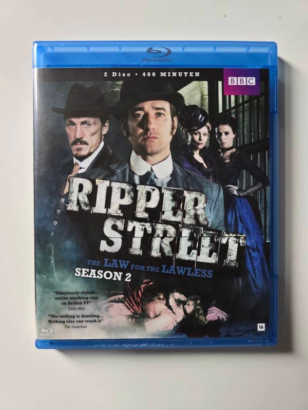 RIPPER STREET THE LAW FOR THE LAWLESS SEASON 2 (BLURAY)