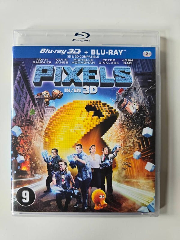 PIXELS (3D + 2D) (BLURAY)