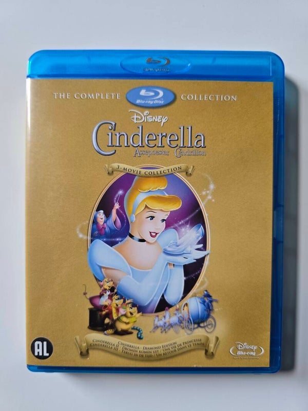 CINDERELLA 1/2/3 THE COMPLETE COLLECTION (BLURAY)