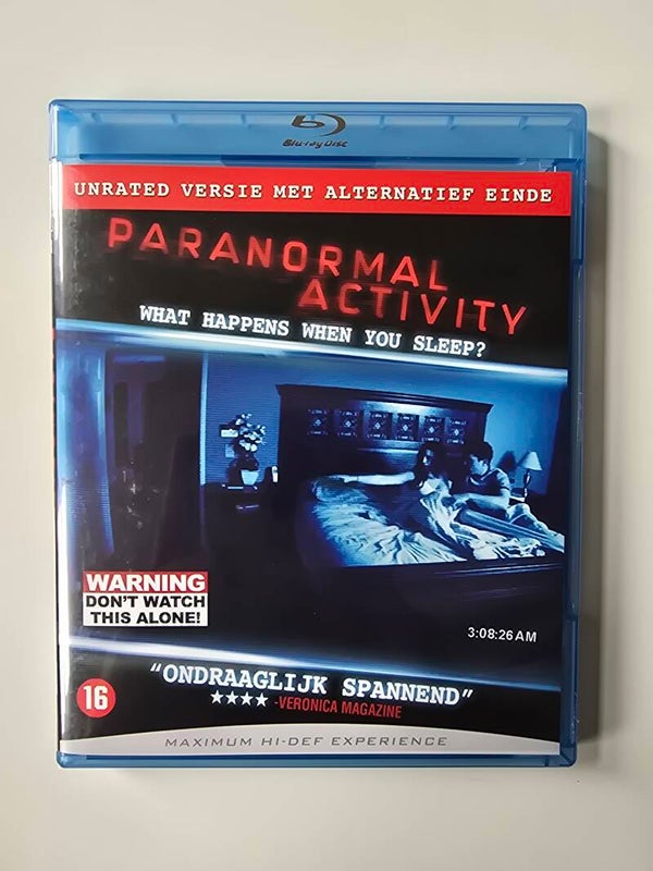 PARANORMAL ACTIVITY (BLURAY)