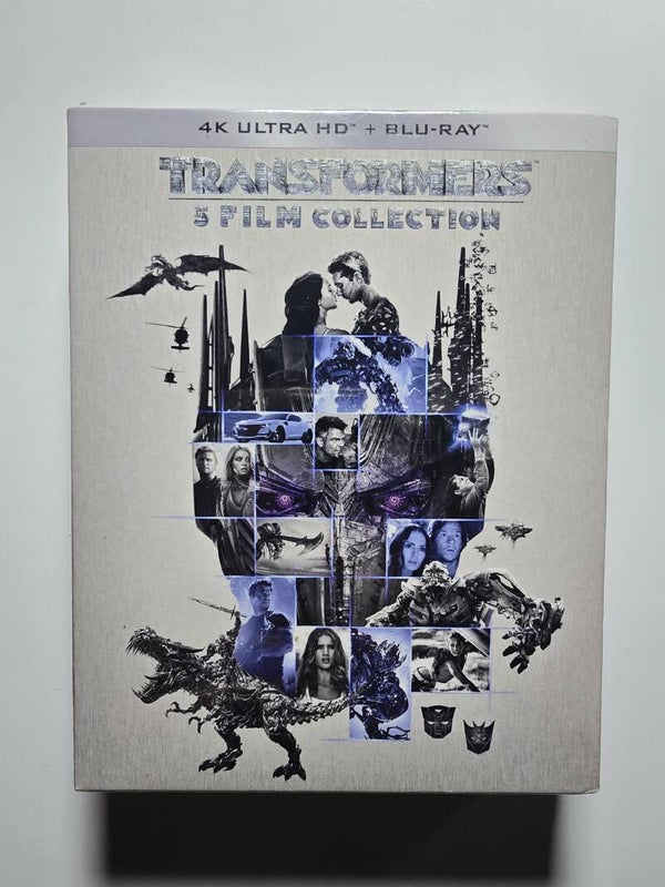 TRANSFORMERS 5 FILM COLLECTION (IMPORT WITH DUTCH SUBS) (IN SEAL) (4K ULTRA HD + BLURAY)