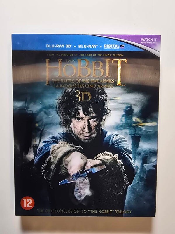 THE HOBBIT THE BATTLE OF THE FIVE ARMIES (3D + 2D) (BLURAY)