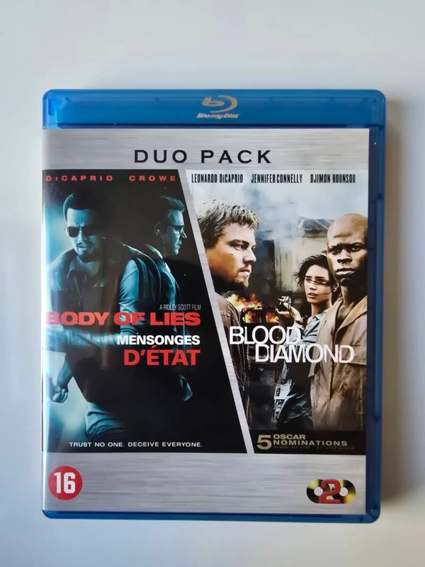 FILMBOX / BODY OF LIES / BLOOD DIAMOND (BLURAY)