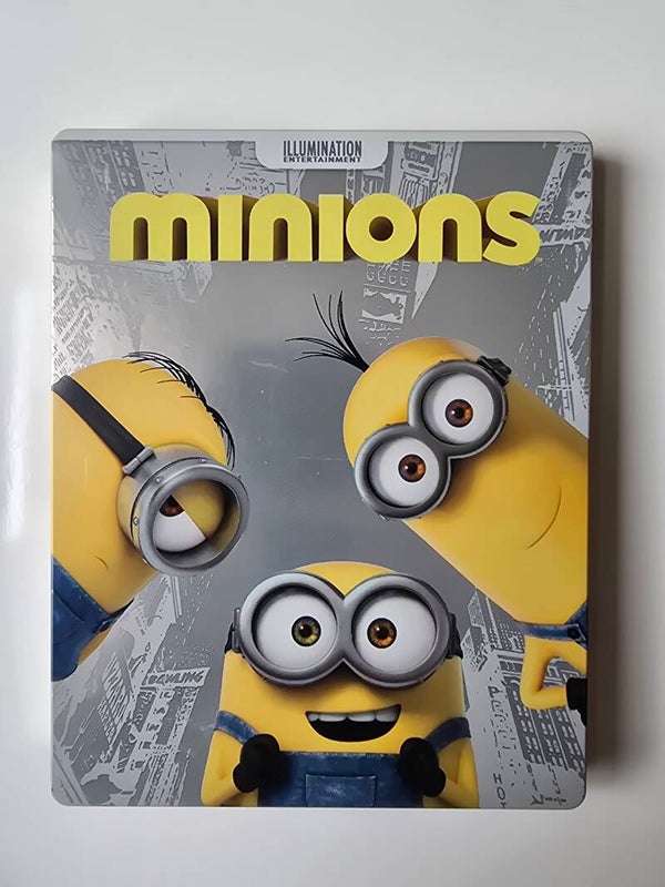 MINIONS (STEELBOOK) (BLURAY)