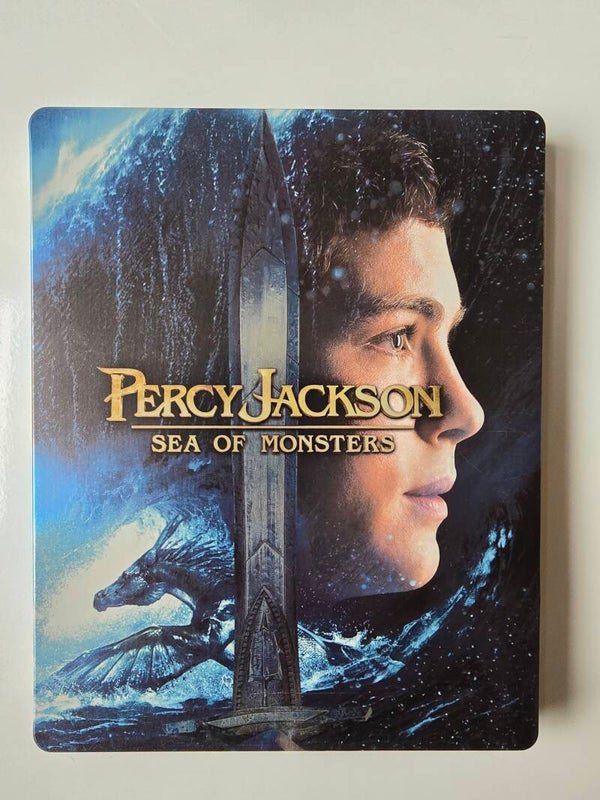 PERCY JACKSON SEA OF MONSTERS (STEELBOOK) (BLURAY)