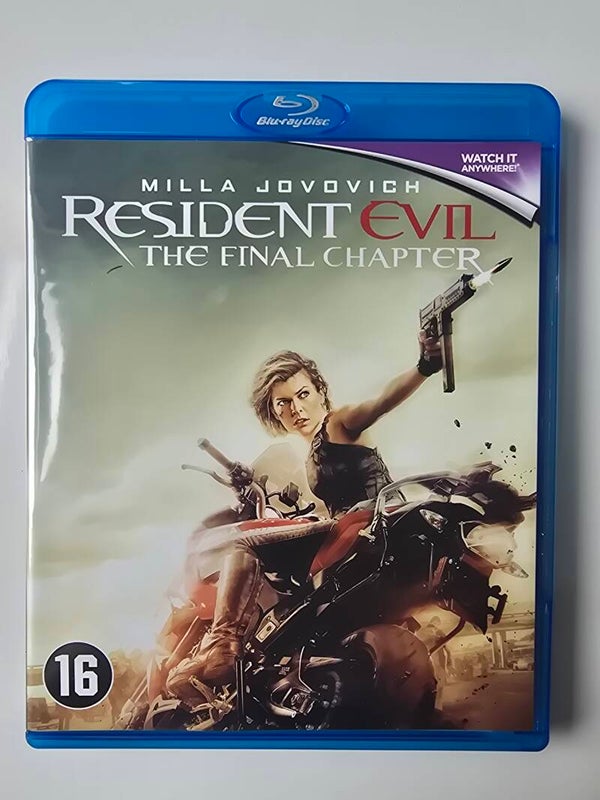 RESIDENT EVIL THE FINAL CHAPTER (BLURAY)