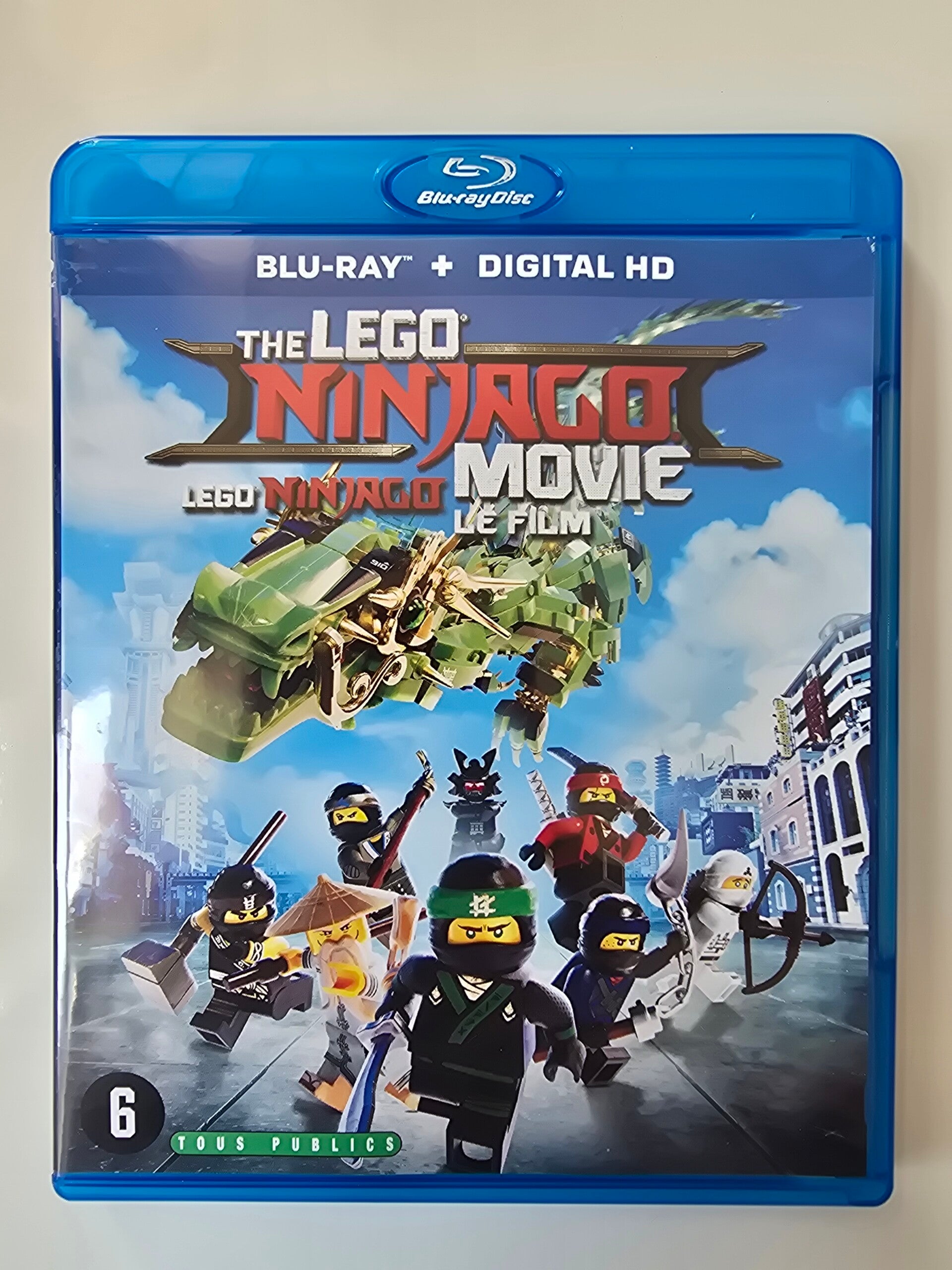 THE LEGO NINJAGO MOVIE (BLURAY)