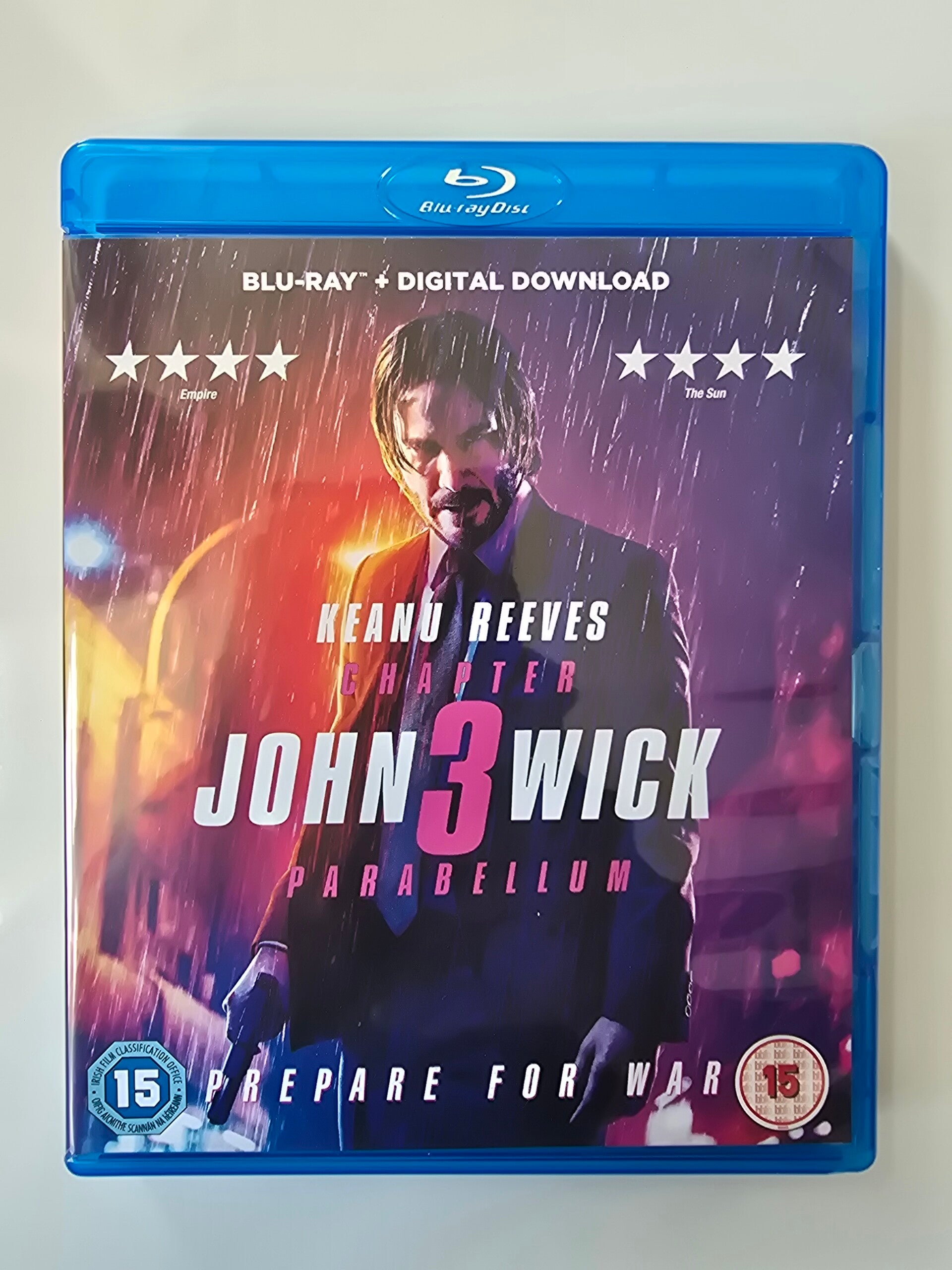 JOHN WICK 3 PARABELLUM (IMPORT WITHOUT DUTCH SUBS) (BLURAY)