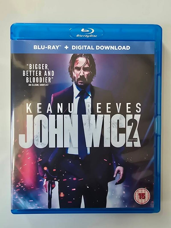 JOHN WICK 2 (IMPORT WITHOUT DUTCH SUBS) (BLURAY)