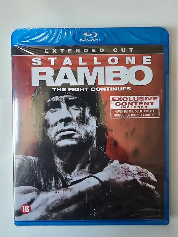 RAMBO THE FIGHT CONTINUES (IN SEAL) (BLURAY)