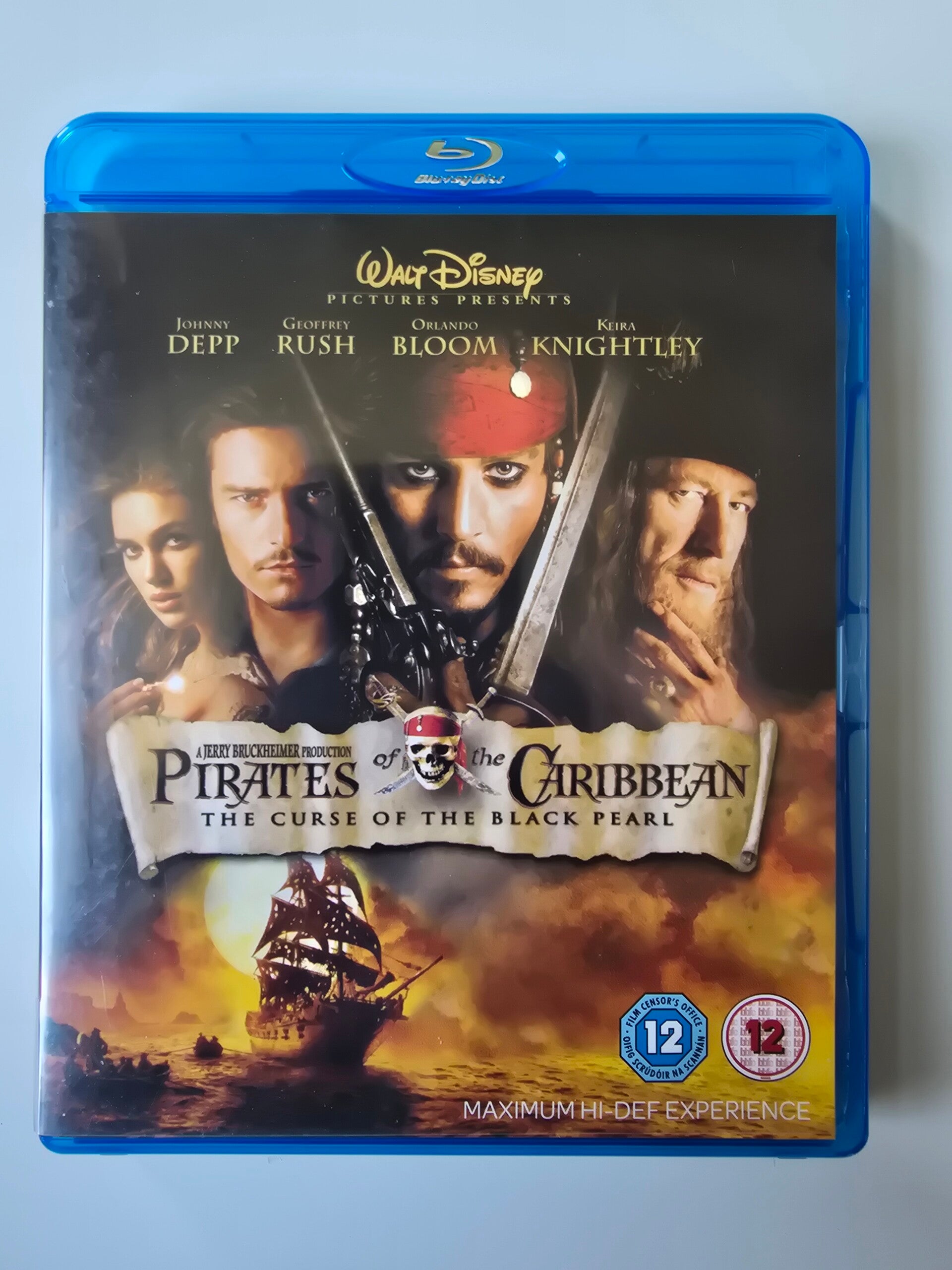 PIRATES OF THE CARIBBEAN THE CURSE OF THE BLACK PEARL (IMPORT WITHOUT DUTCH SUBS) (BLURAY)