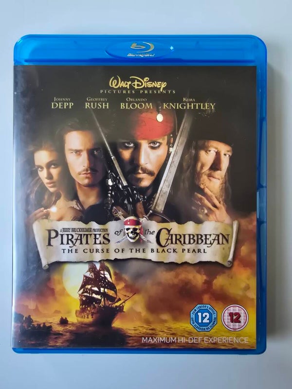 PIRATES OF THE CARIBBEAN THE CURSE OF THE BLACK PEARL (IMPORT WITHOUT DUTCH SUBS) (BLURAY)