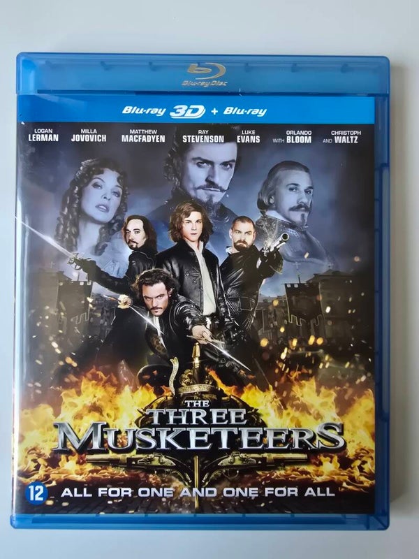 THE THREE MUSKETEERS (2011) (3D + 2D) (BLURAY)