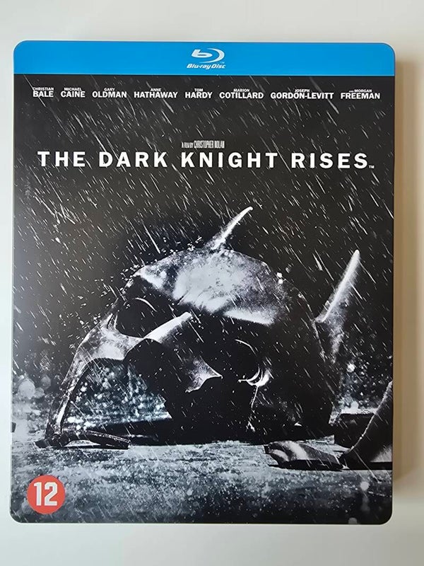 THE DARK KNIGHT RISES (STEELBOOK) (BLURAY)