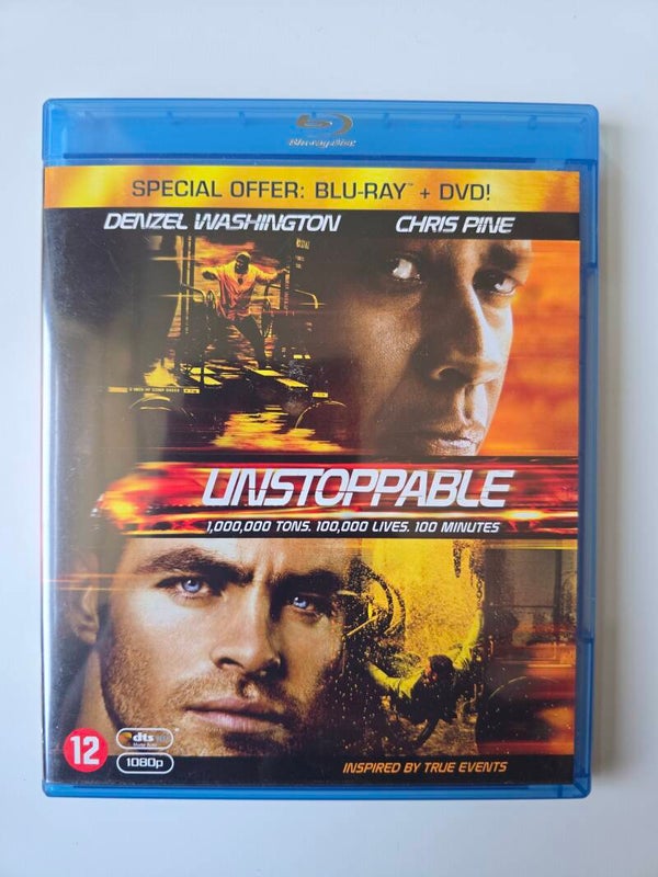 UNSTOPPABLE (BLURAY)