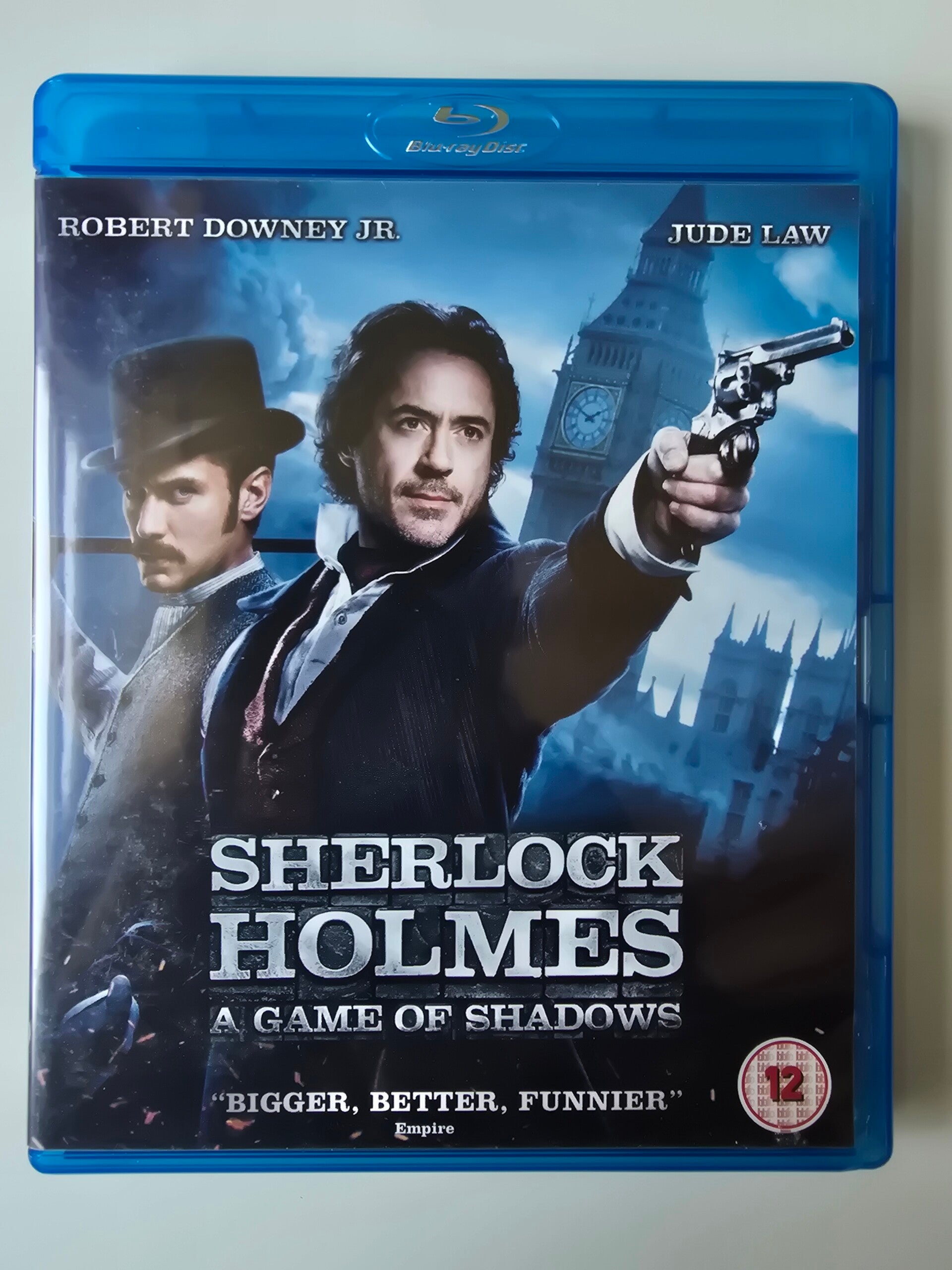 SHERLOCK HOLMES A GAME OF SHADOWS (IMPORT WITH DUTCH SUBS) (BLURAY)