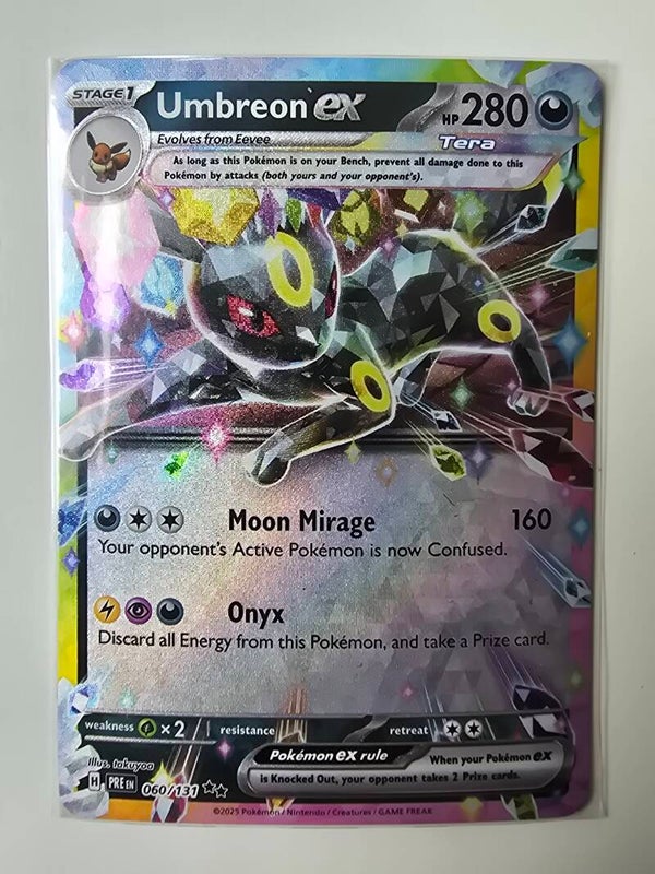 UMBREON EX (PRISMATIC EVOLUTIONS 060/131) (TRADING CARD)