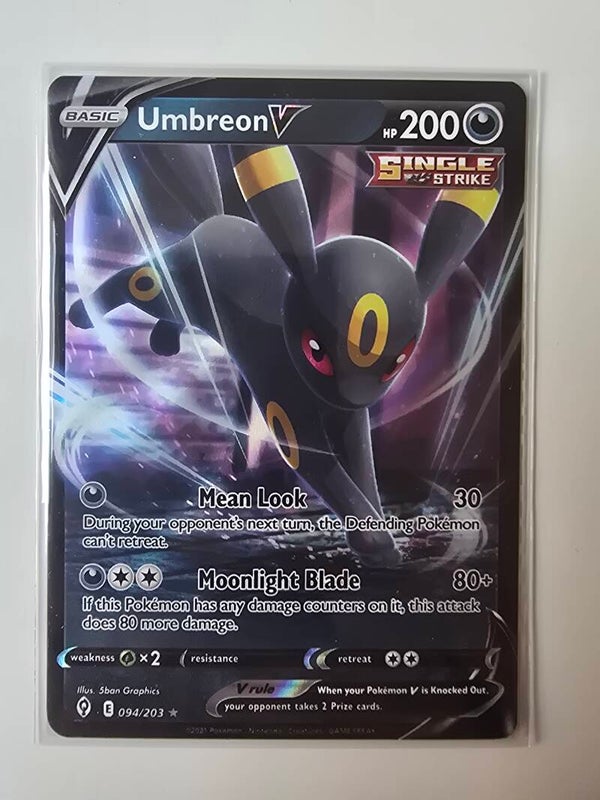 UMBREON V (EVOLVING SKIES 094/203) (TRADING CARD)