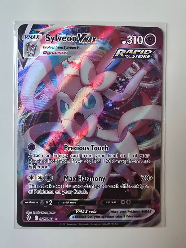 SYLVEON VMAX (EVOLVING SKIES 075/203) (TRADING CARD)
