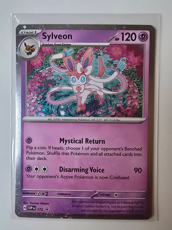 SYLVEON (SCARLET & VIOLET PROMOS 172) (TRADING CARD)