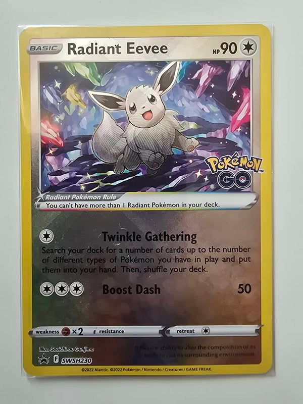 RADIANT EEVEE (SWORD & SHIELD PROMOS SWSH230) (TRADING CARD)