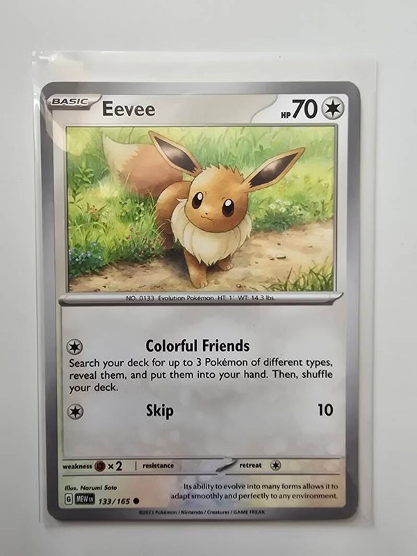 EEVEE (POKÉMON 151 133/165) (TRADING CARD)