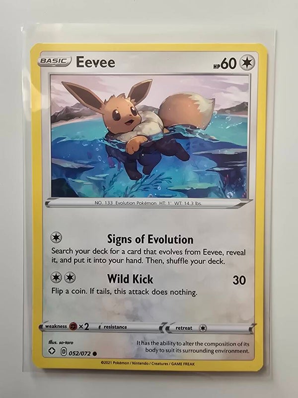 EEVEE (SHINING FATES 052/072) (TRADING CARD)
