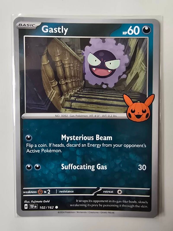 GASTLY (TEMPORAL FORCES 102/162) (TRADING CARD)