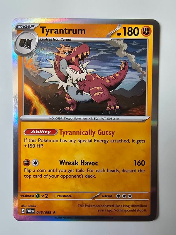 TYRANTRUM (PERFECT ORDER 045/088) (HOLO) (TRADING CARD)