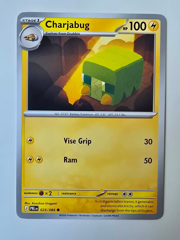 CHARJABUG (PITCH BLACK 025/084) (TRADING CARD)
