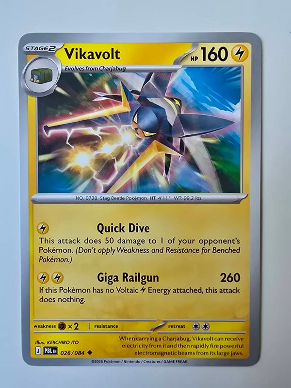 VIKAVOLT (PITCH BLACK 026/084) (TRADING CARD)