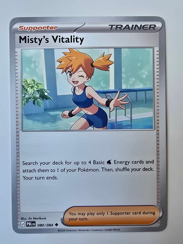 MISTY'S VITALITY (PITCH BLACK 080/084) (TRADING CARD)