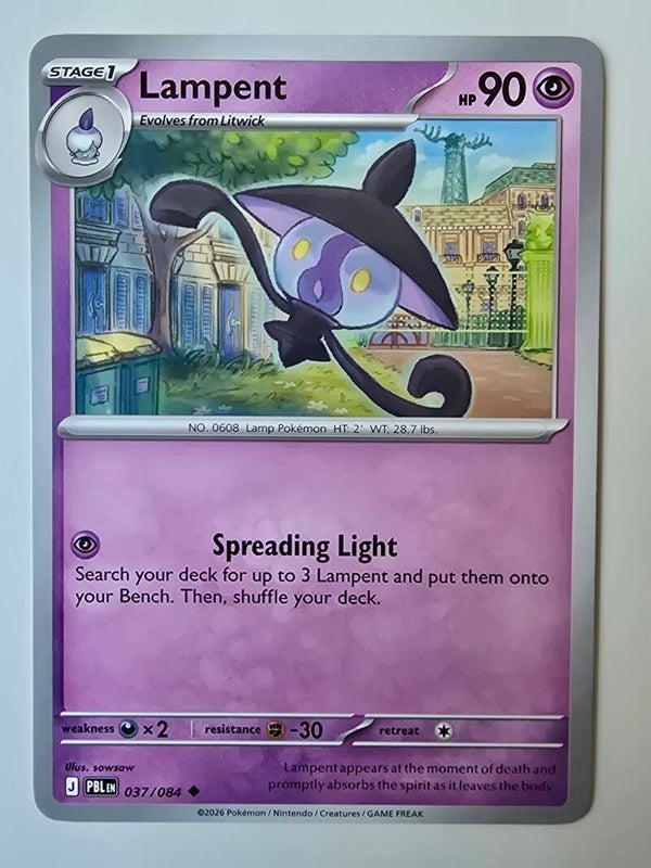LAMPENT (PITCH BLACK 037/084) (TRADING CARD)