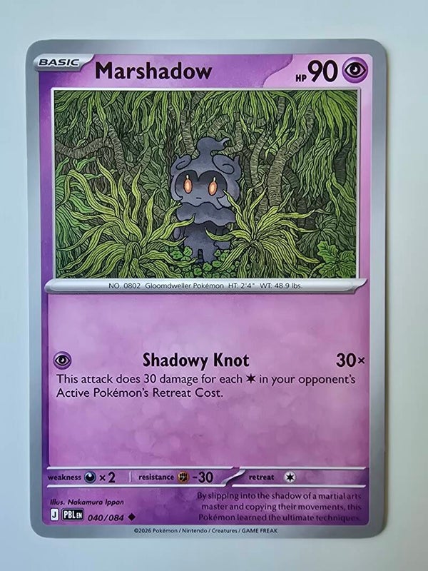 MARSHADOW (PITCH BLACK 040/084) (TRADING CARD)
