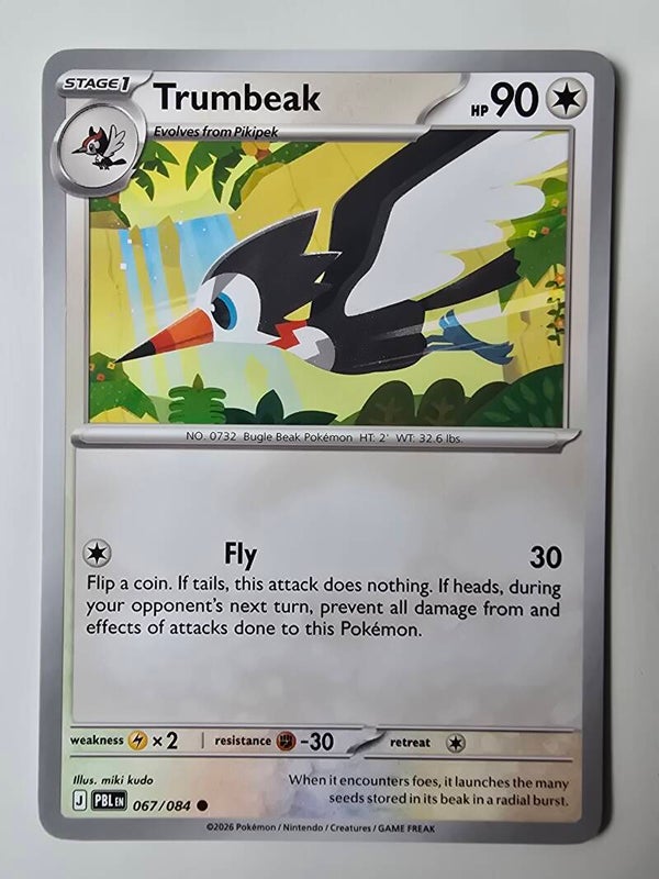 TRUMBEAK (PITCH BLACK 067/084) (TRADING CARD)