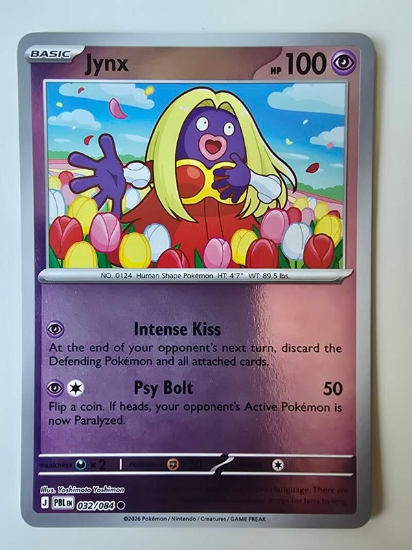JYNX (PITCH BLACK 032/084) (REVERSE HOLO) (TRADING CARD)