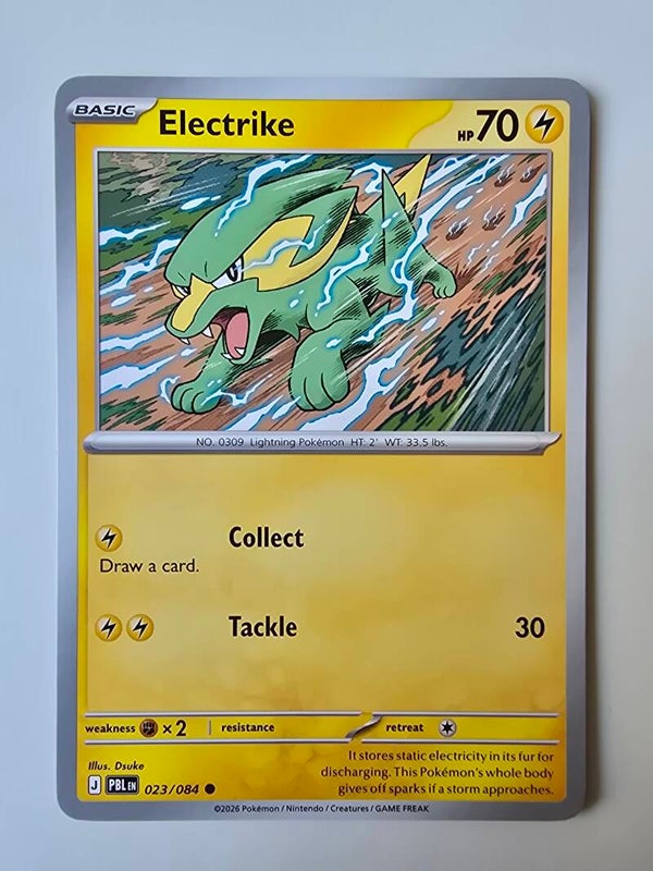 ELECTRIKE (PITCH BLACK 023/084) (TRADING CARD)