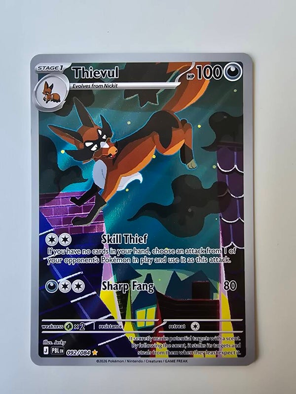 THIEVUL (PITCH BLACK 092/084) (TRADING CARD)