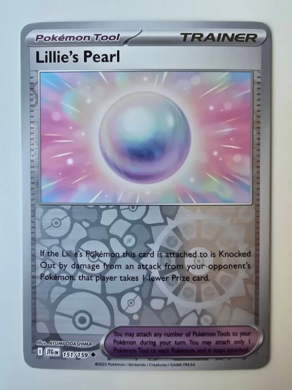 LILLIE’S PEARL (JOURNEY TOGETHER 151/159) (REVERSE HOLO) (TRADING CARD)