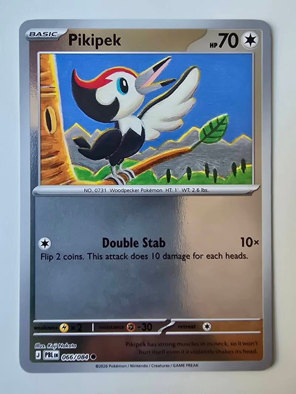 PIKIPEK (PITCH BLACK 066/084) (REVERSE HOLO) (TRADING CARD)