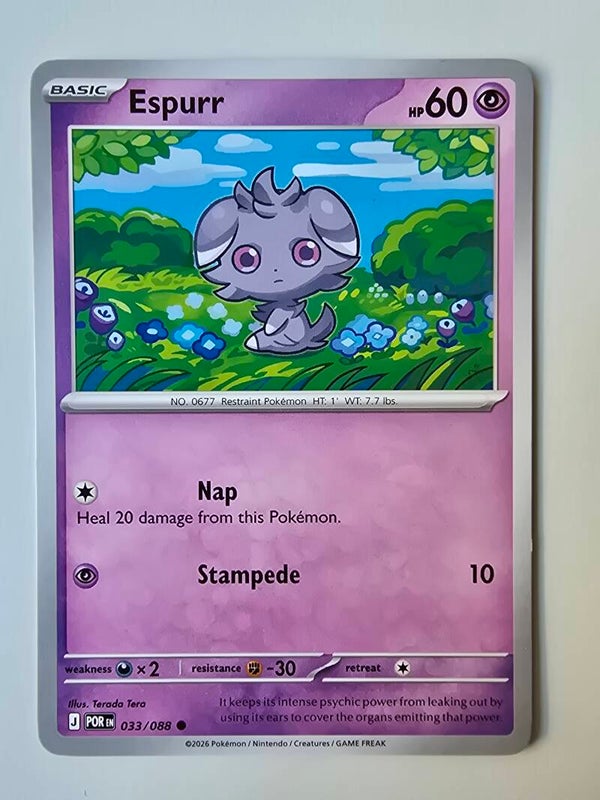 ESPURR (PERFECT ORDER 033/088) (TRADING CARD)
