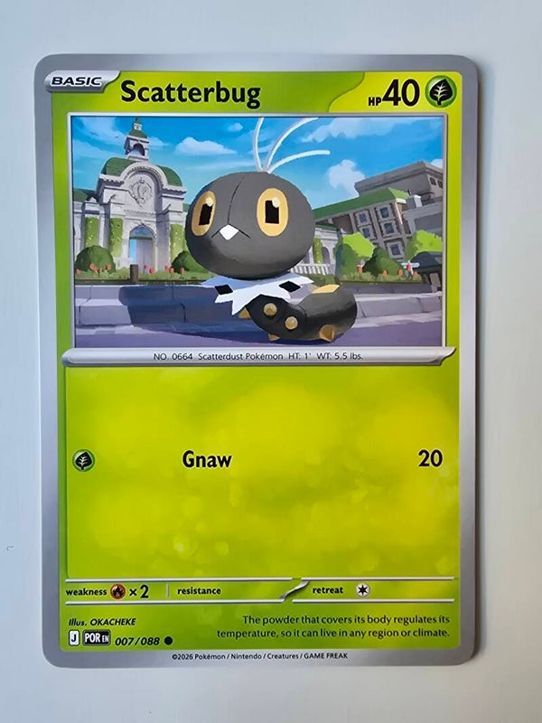 SCATTERBUG (PERFECT ORDER 007/088) (TRADING CARD)