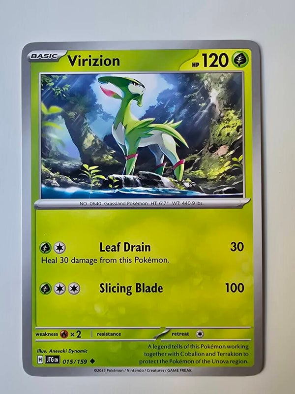 VIRIZION (JOURNEY TOGETHER 015/159) (TRADING CARD)