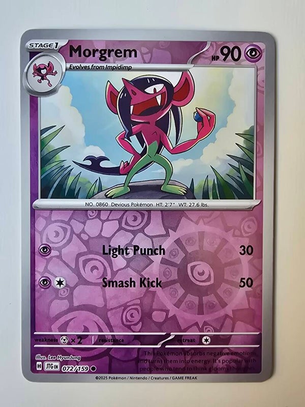 MORGREM (JOURNEY TOGETHER 072/159) (REVERSE HOLO) (TRADING CARD)