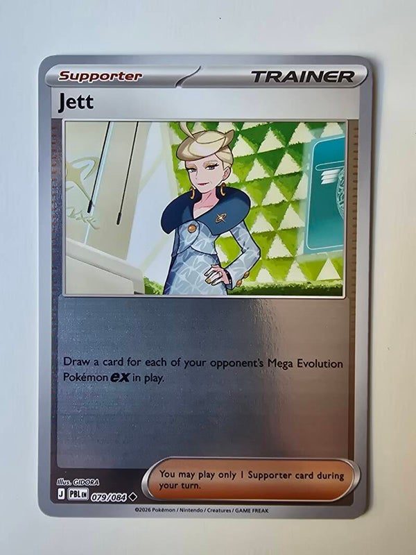JETT (PITCH BLACK 079/084) (REVERSE HOLO) (TRADING CARD)