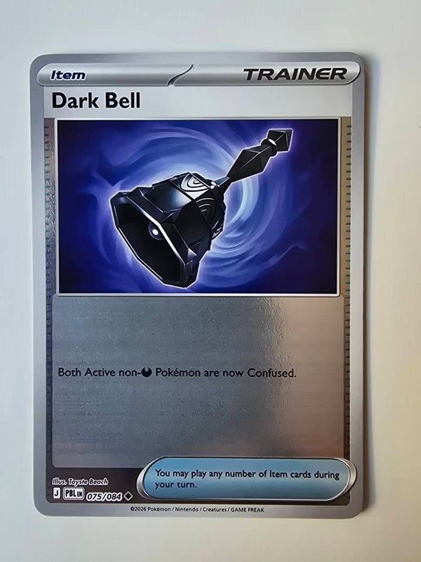 DARK BELL (PITCH BLACK 075/084) (REVERSE HOLO) (TRADING CARD)