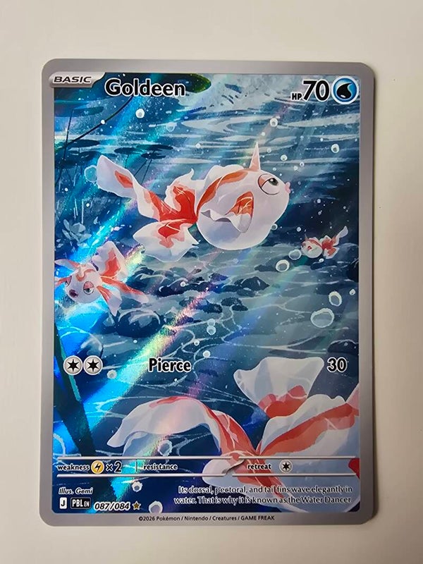 GOLDEEN (PITCH BLACK 087/084) (TRADING CARD)