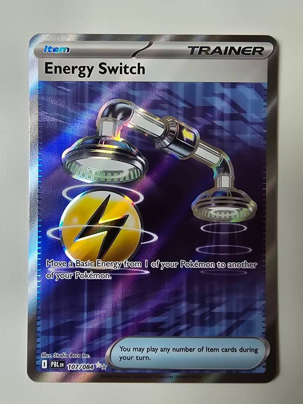 ENERGY SWITCH (PITCH BLACK 107/084) (TRADING CARD)